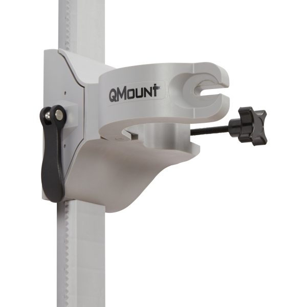 QMount 2 Rail Massage Gun Holder Mount for all massage guns